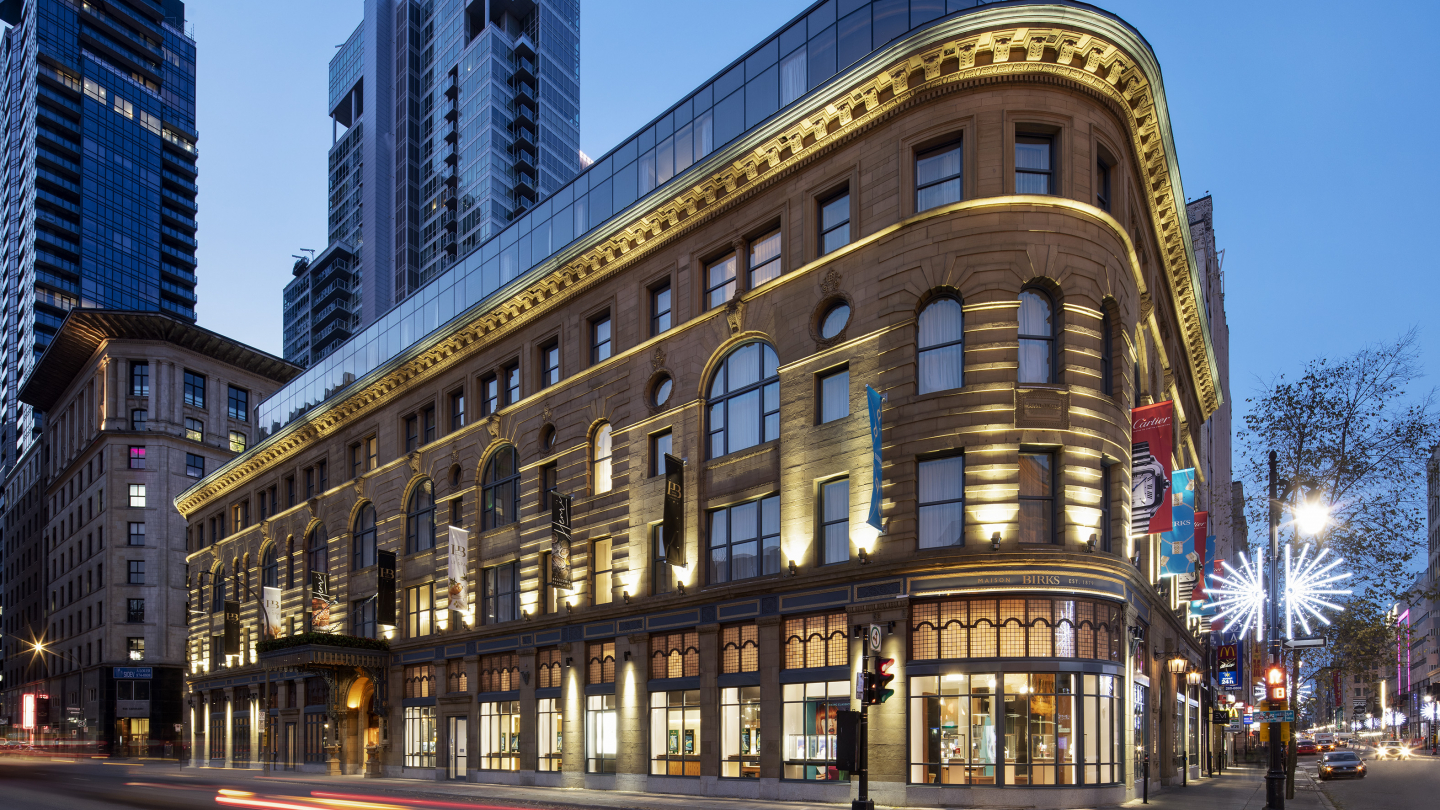 Hôtel Birks : une icône de la rue Sainte-Catherine restaurée